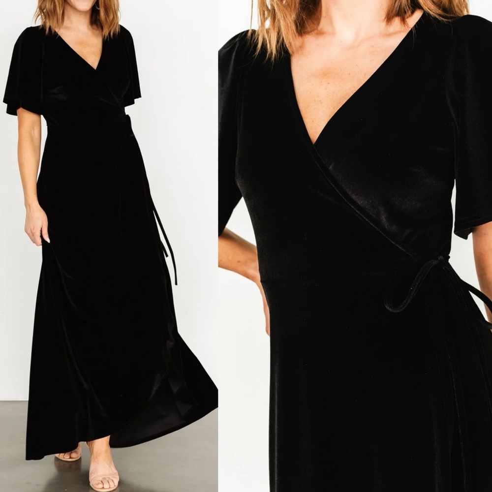 Baltic Born Black Maxi Dress